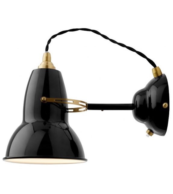 Original 1227 Brass Light Anglepoise Wandleuchte