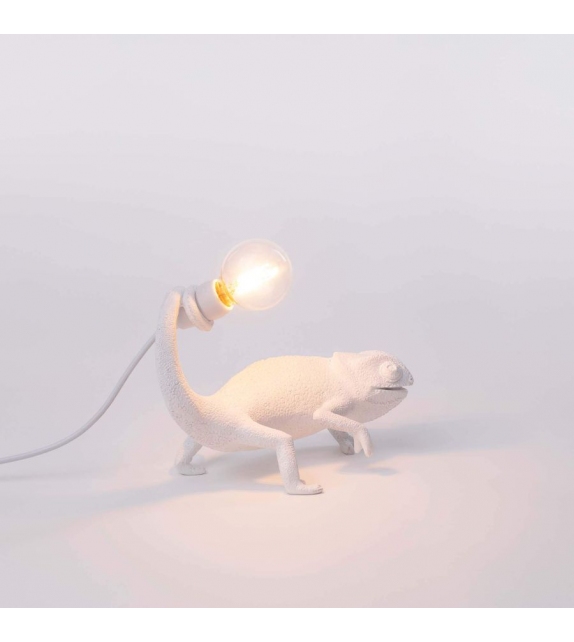 PrêtPrêt pour l'expédition - Chameleon Lamp Still Seletti Lampe de Table