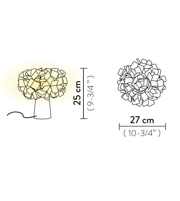 Ready for shipping - Clizia Slamp Table Lamp