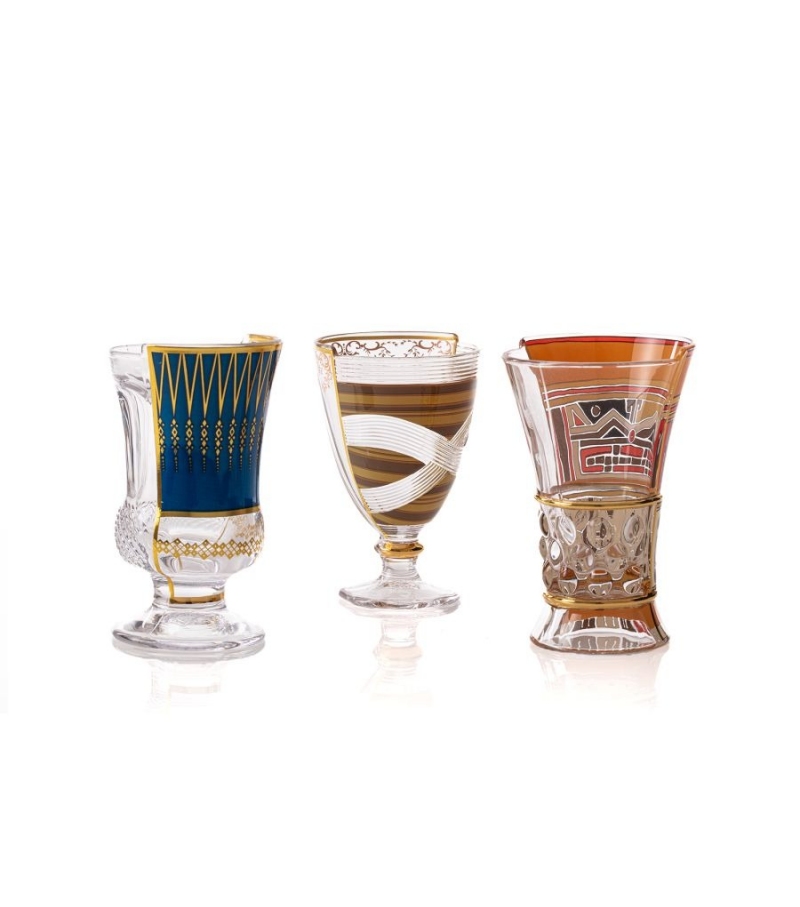 Hybrid Pannotia Seletti Glasses Set