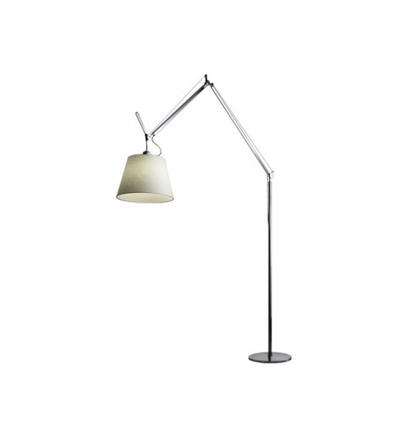 Prêt pour l'expédition - Tolomeo Mega Pergamena Artemide Lampadaire