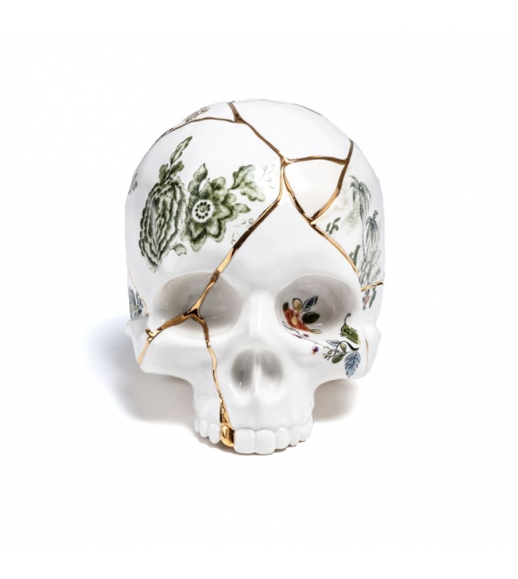 Listo para entregar - Kintsugi Skull Seletti