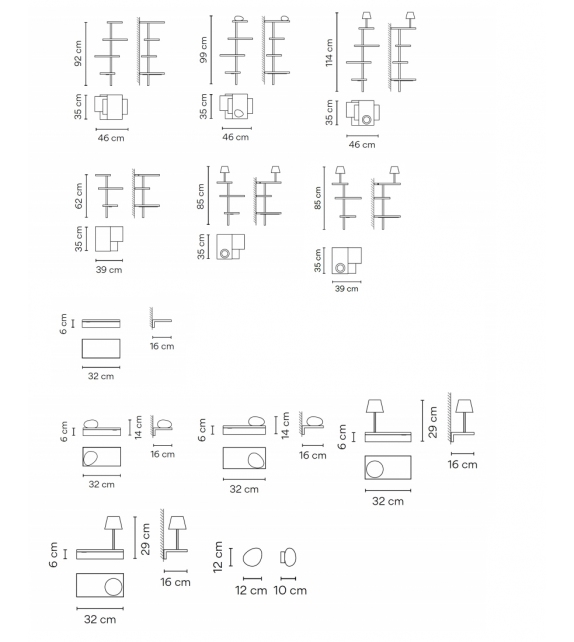 Suite Vibia Làmpara de Mesa