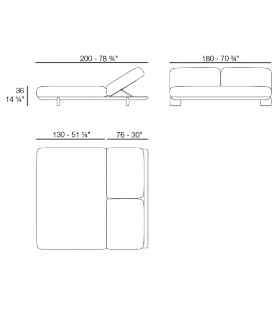 Vondom Daybed Milos