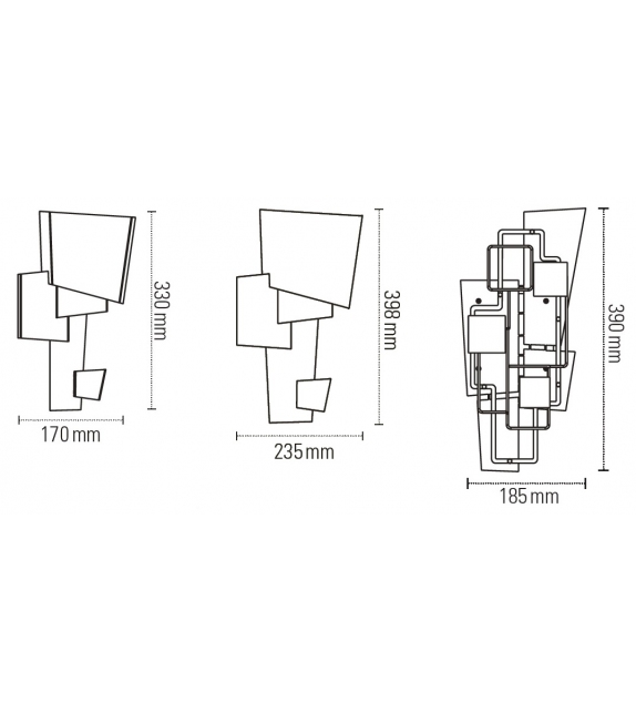 Map DCW Éditions Wall Lamp