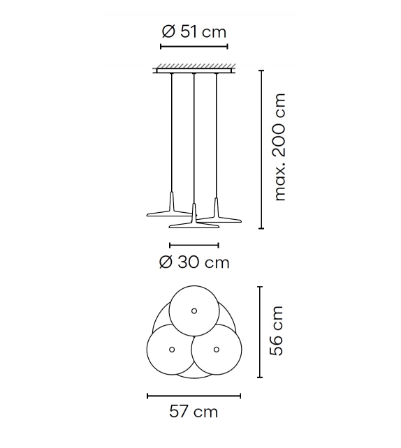 Skan 3 Vibia Pendant a Lamp