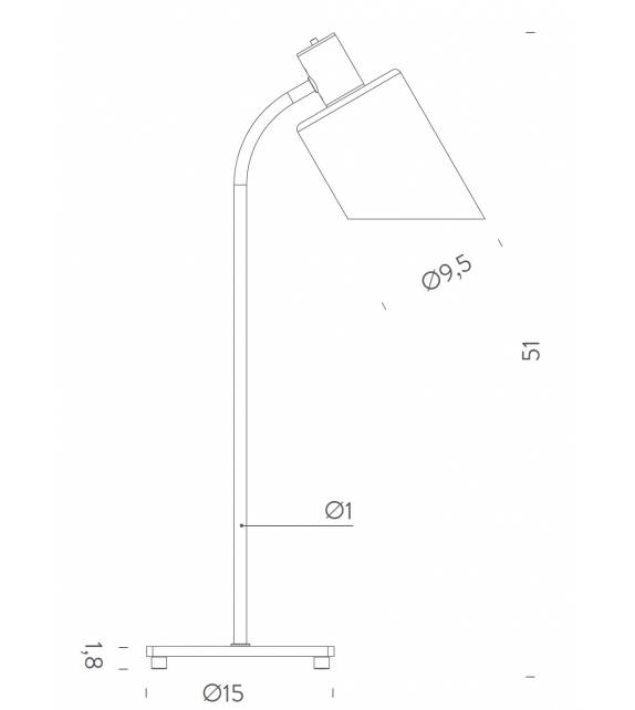 Lampe de Bureau Nemo Table Lamp