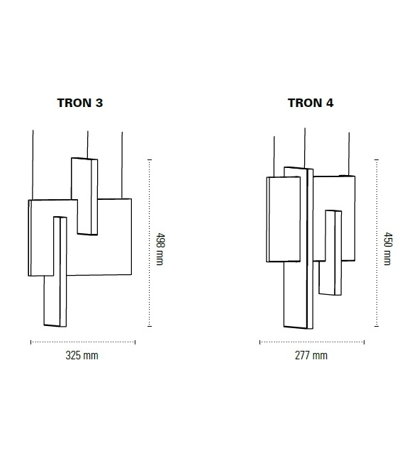 Tron DCW Éditions Lámpara de Suspensión