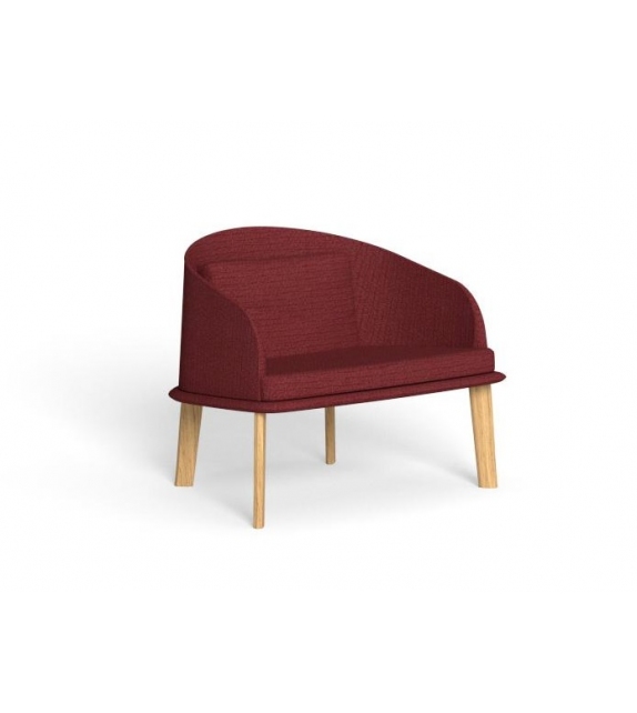 Cleosoft// Wood Talenti Lounge Armchair