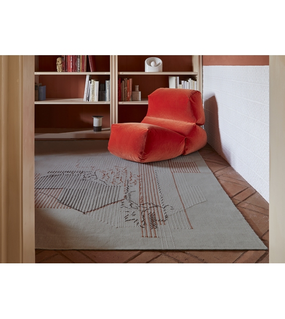 Backstitch Composition Gan Rug