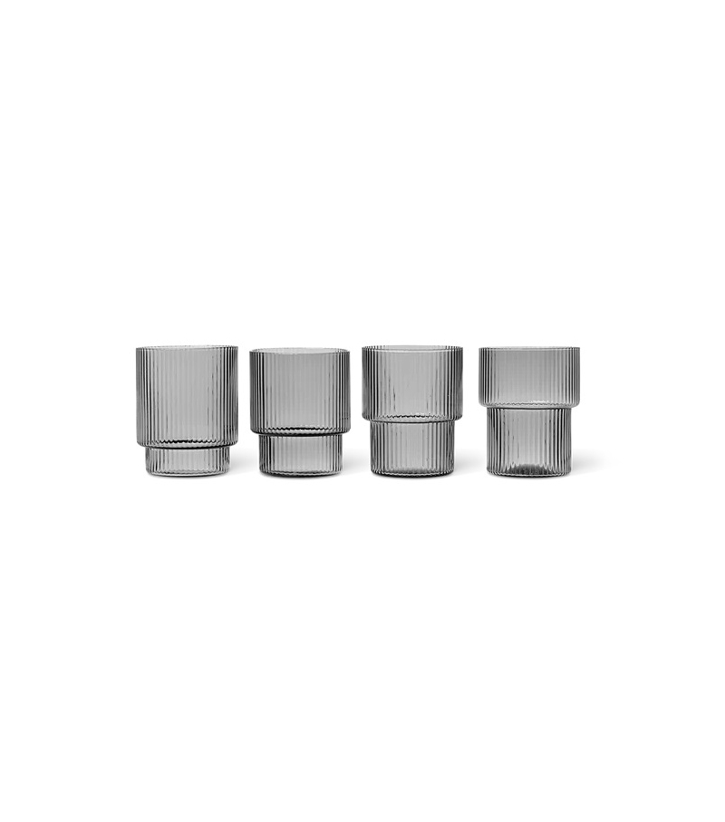 Ripple Ferm Set of 4 Glasses