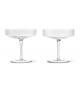 Ripple Champagne Ferm Living Juego de 2 Vasos