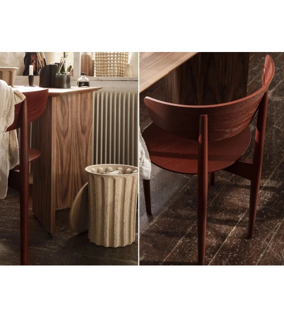 Herman Wood Ferm Living Sedia da Pranzo