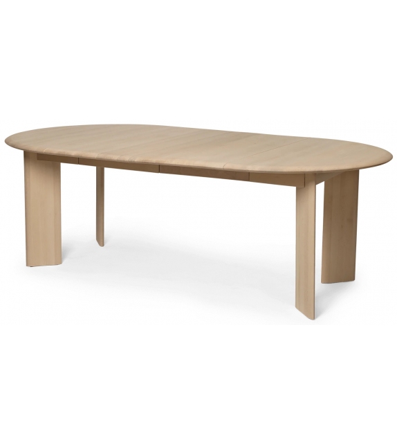 Bevel Table - Extendable Table x 2 Ferm Living Mesa Extensible