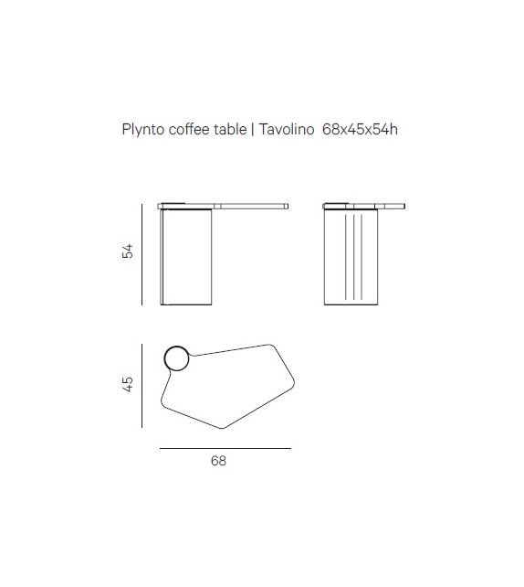 Plynto Henge Table D'Appoint