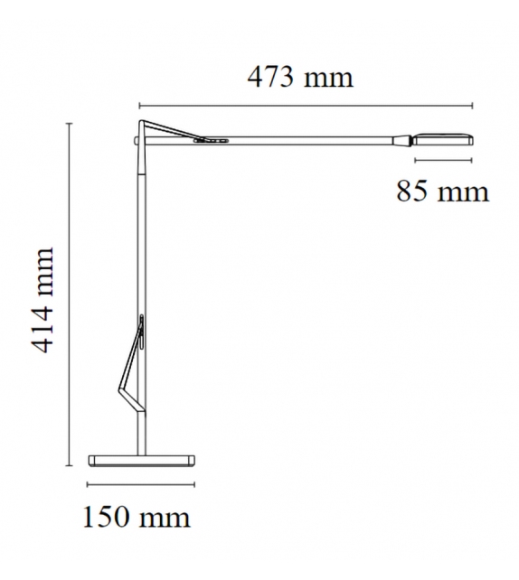 Kelvin Edge Flos Lampada da Tavolo