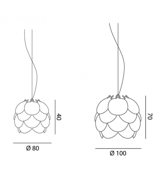 Nuvole Vagabonde Martinelli Luce Suspension