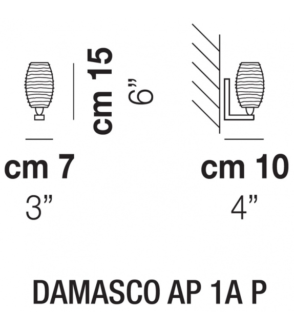 Damasco Vistosi Applique