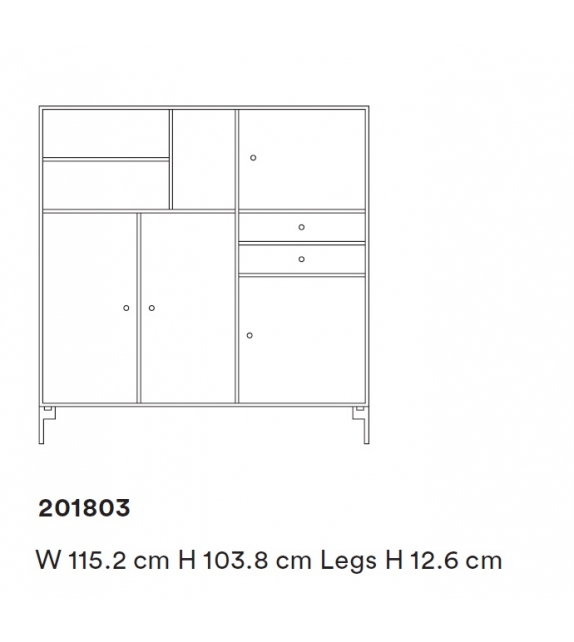 Pronta consegna - Mega Montana Credenza