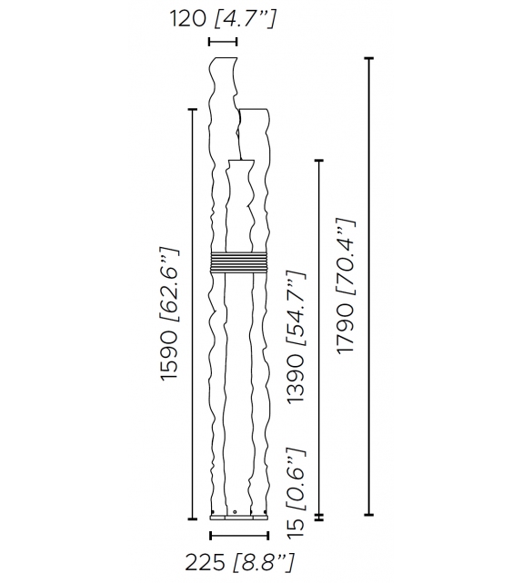 Baggy Contardi Lampe de Table