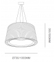 Iris Rakumba Pendant Lamp