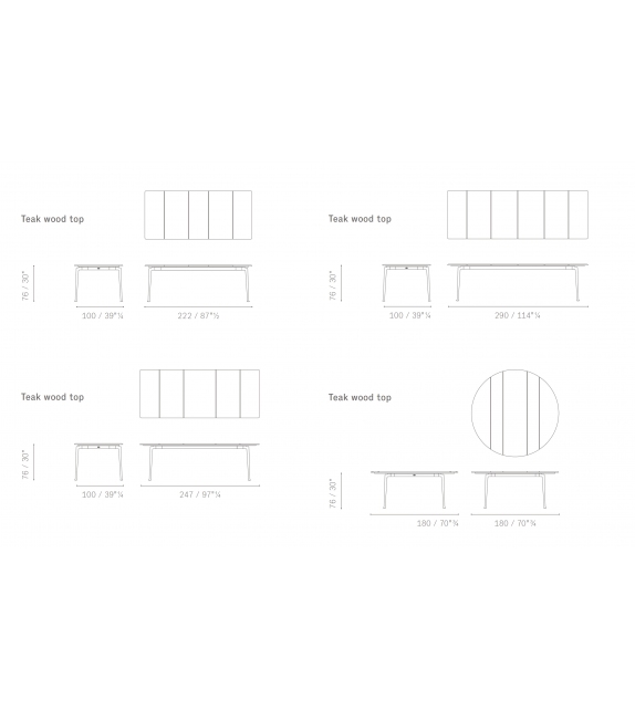 Solaria Poltrona Frau Table