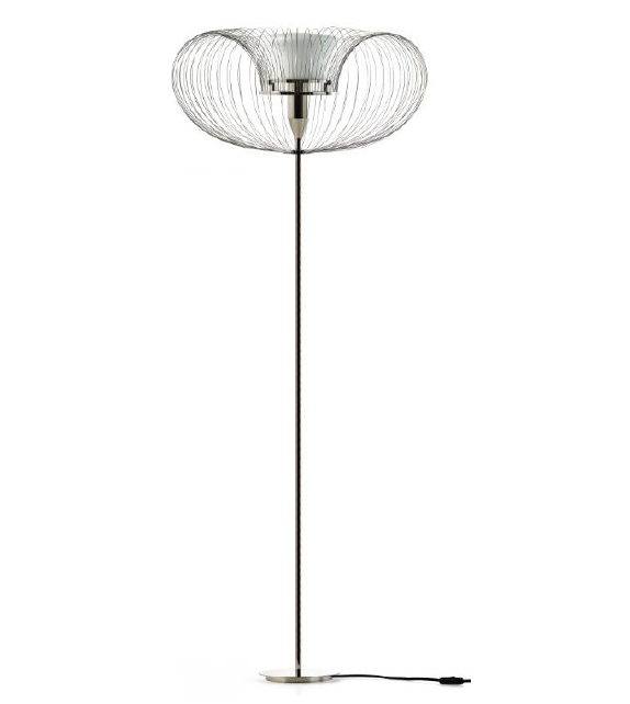 Steel Flower Ceccotti Collezioni Floor Lamp