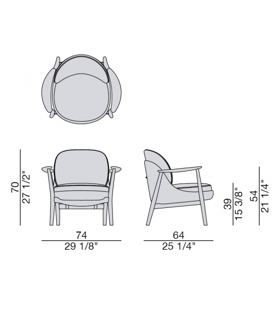 Ginkgo Porada Armchair