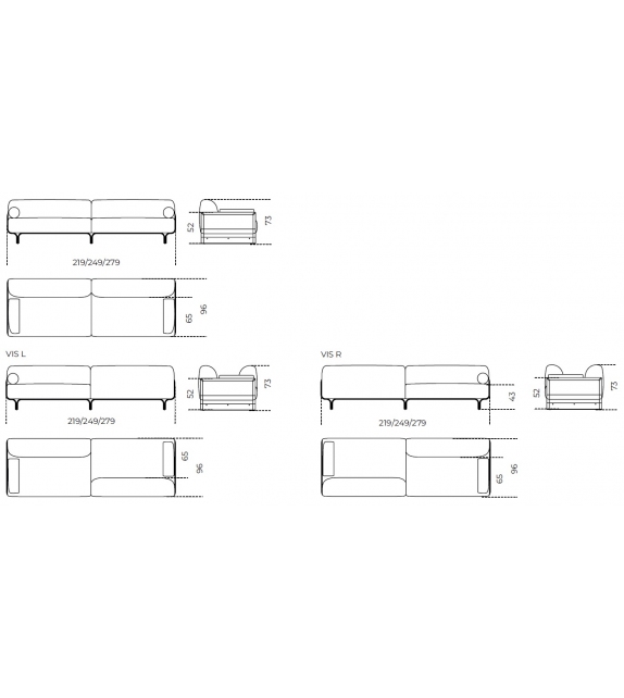 Sofa Stami Gallotti&Radice