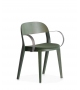 Minima Upholstered Potocco Sedia con Braccioli