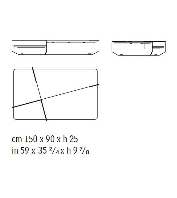 Ghiblim Giorgetti Low Table