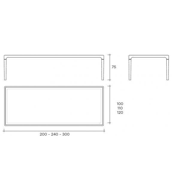 Vertige Table Fiam