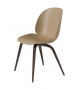 Beetle Dining Gubi Chair with Wood Base