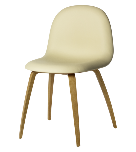 3D Dining Gubi Front Upholstered Chair