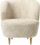 Stay Lounge Gubi Armchair with Legs