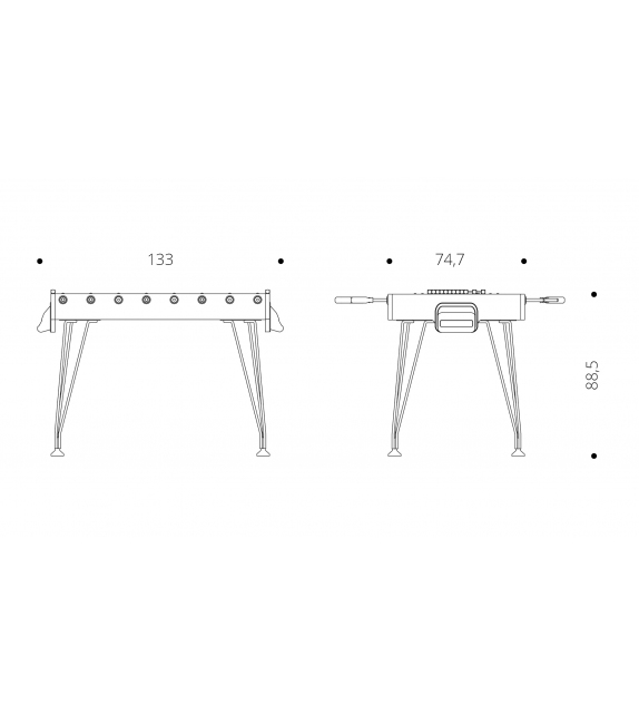 Apollo 20 Fas Pendenza Table Football