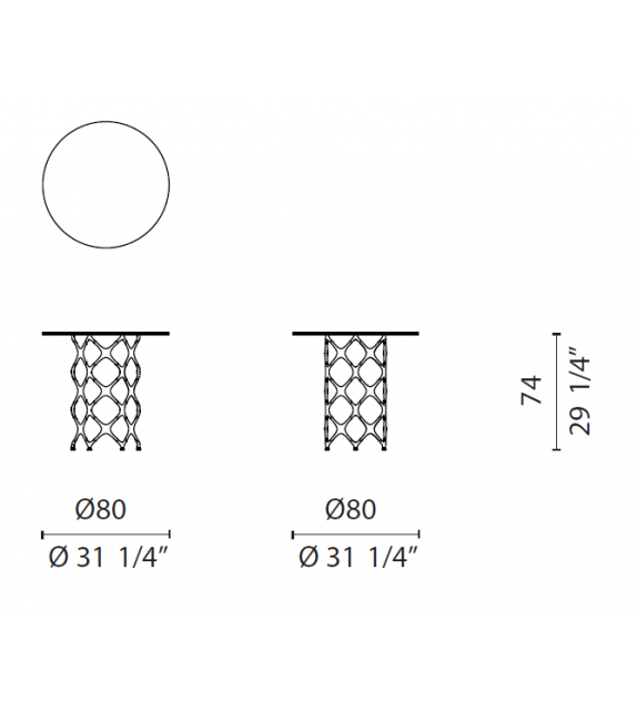 X Table System Cappellini Tavolo