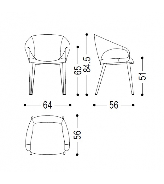 Theory Riva 1920 Poltroncina