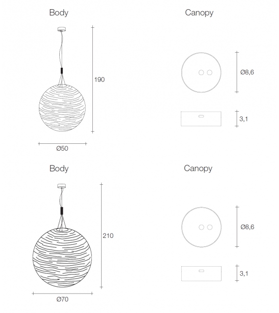 Magdalena Terzani Pendant Lamp