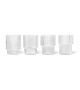 Ripple Ferm Living Jeu de 4 Verres