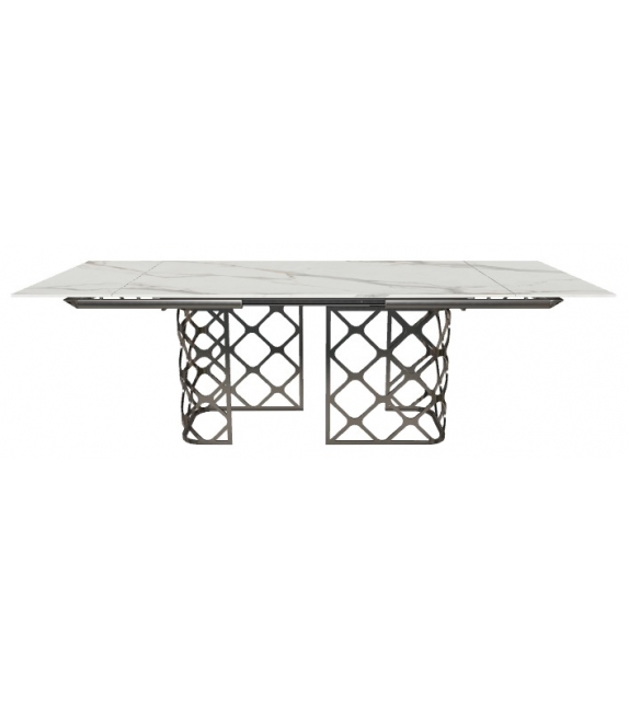 Majesty Rectangular Marble Extensible Bontempi Table