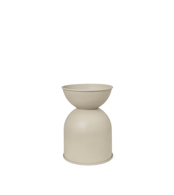 Listo para entregar - Hourglass Pot Ferm Living Jarrón