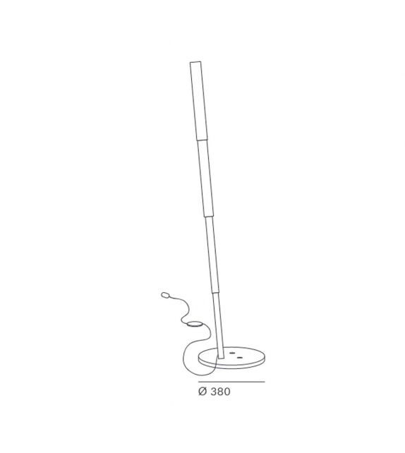 Telescopic Pallucco Floor Lamp - Milia Shop