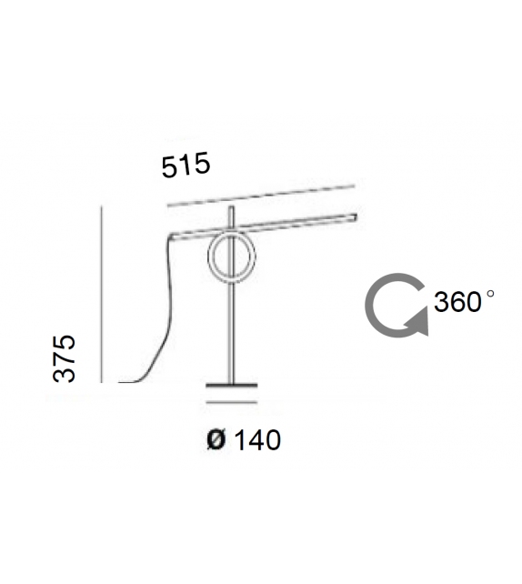 Tangent Pallucco Lampada da Terra