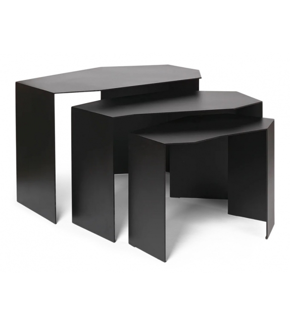 Shard Cluster Tables Ferm Living Set di 3 Tavolini