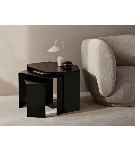 Shard Cluster Tables Ferm Living Set di 3 Tavolini