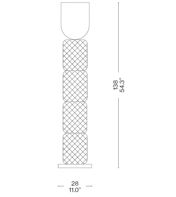 089 Ficupala Cassina Floor Lamp