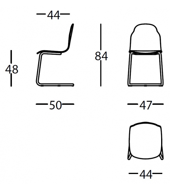 Body Cantilever Sancal Stuhl