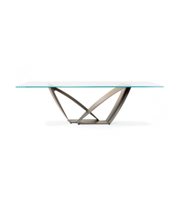 Apeiron 72 Reflex Angelo Table avec Plateau en Verre