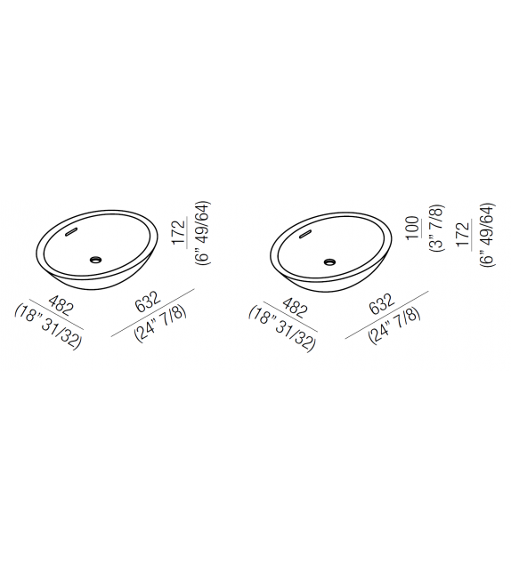 Spoon XL Agape Washbasin